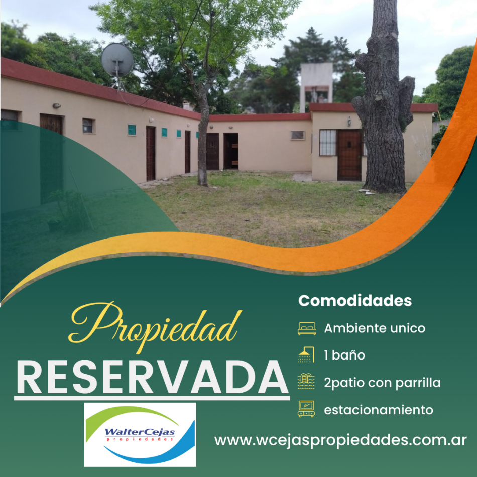 OPORTUNIDAD MONOAMBIENTE A REFACCIONAR 