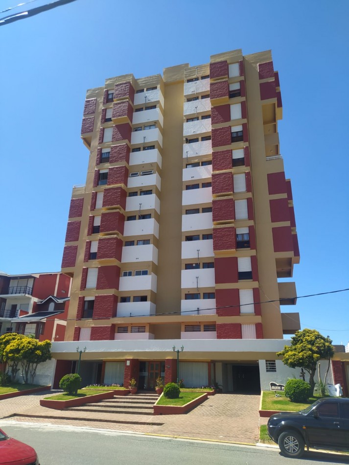 Departamento 3 ambientes c/ cochera VISTA AL MAR - EDIFICIO BARON PLAYA