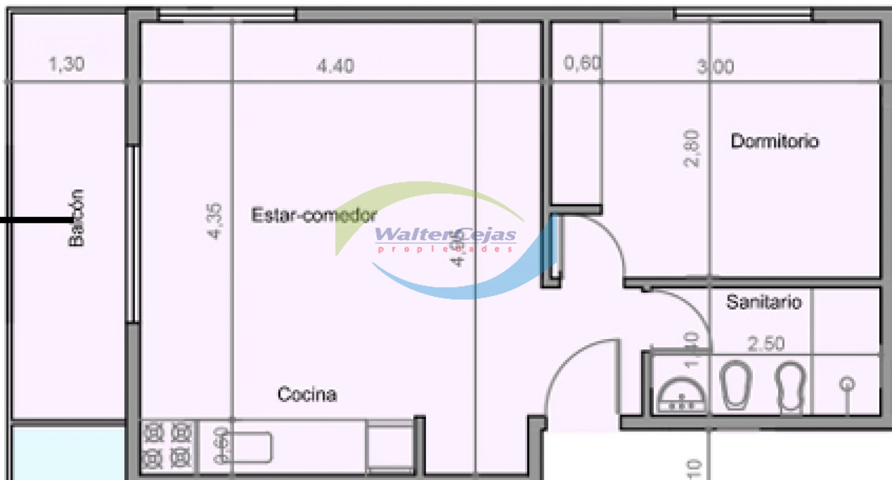DEPARTAMENTO 2 AMBIENTES A ESTRENAR C/COCHERA 